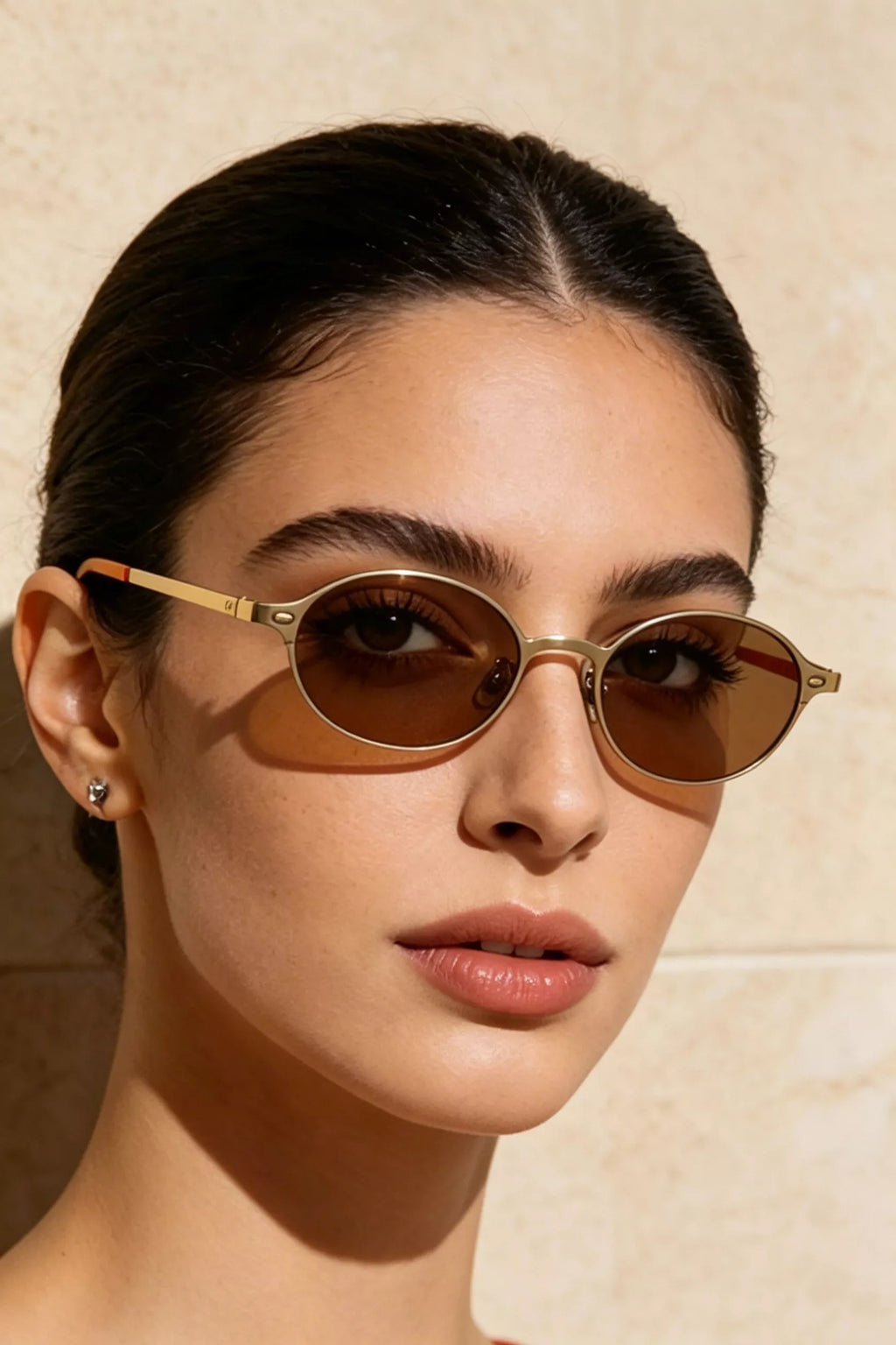 Vintage Oval Sunglasses - Girly Tea