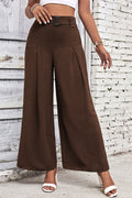 High Waisted Wide Leg Pants - Girly Tea