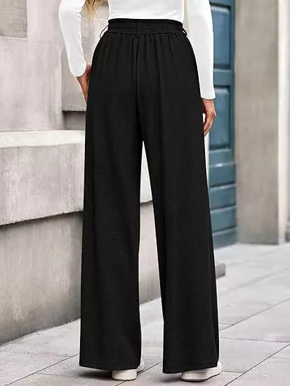 Wide-Leg Pants - Girly Tea