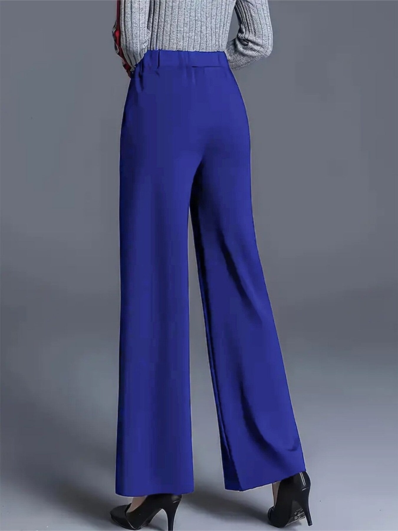 High-Waisted Wide Leg Pants - Girly Tea