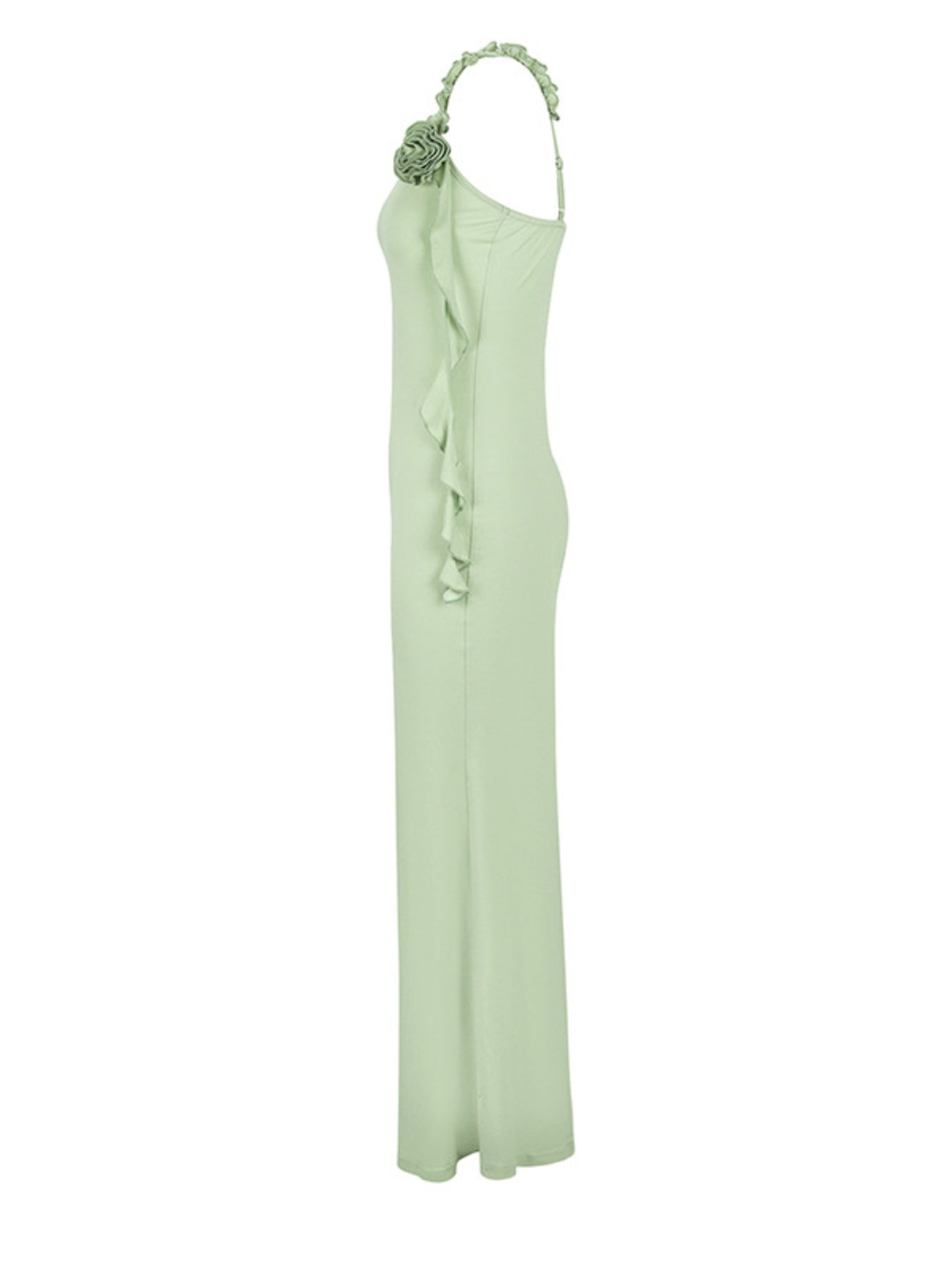 Floral Bodycon Mermaid Maxi Dress - Girly Tea