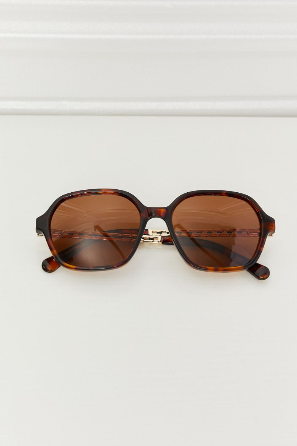 TAC Polarization Lens Full Rim Sunglasses - Girly Tea